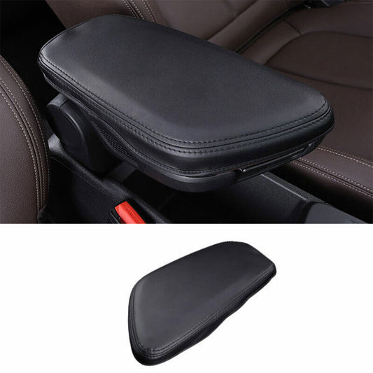 for BMW X1 F48 2016-22 Black PU Leather Inner Armrest Box Holster Cover Trim 1P