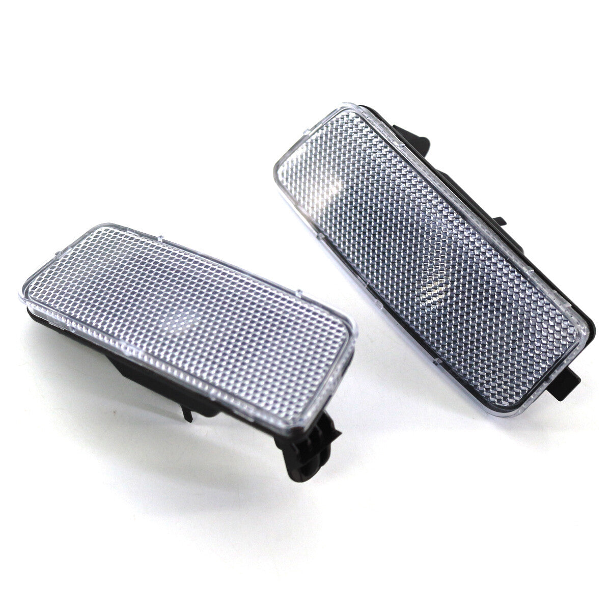 Transparent side marker light housings for front bumper of 2010-2014 for Volkswagen MK6 for Golf GTI