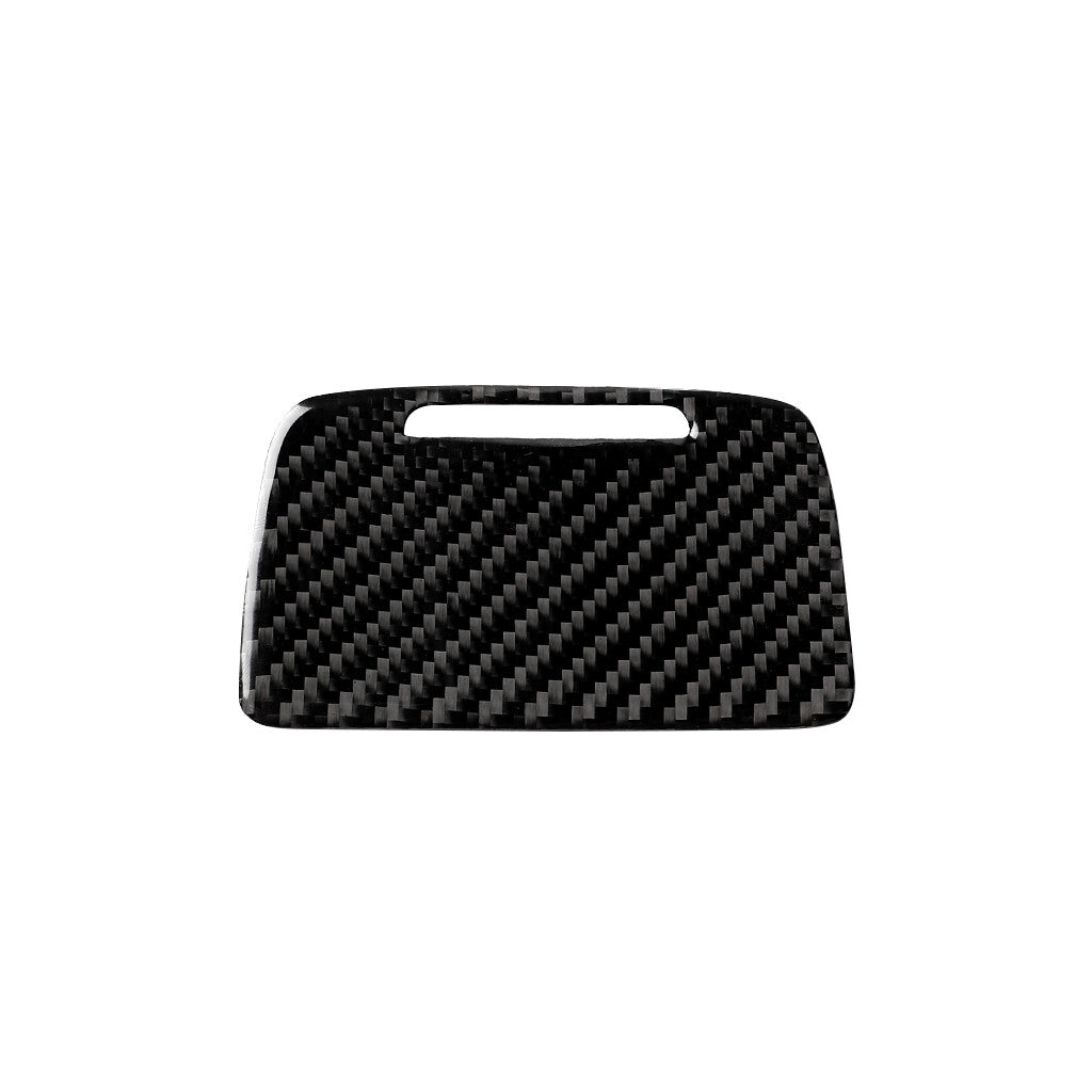 Carbon Fiber Interior Ashtray Panel Cover Trim for BMW 5 Series F10 2011-2017