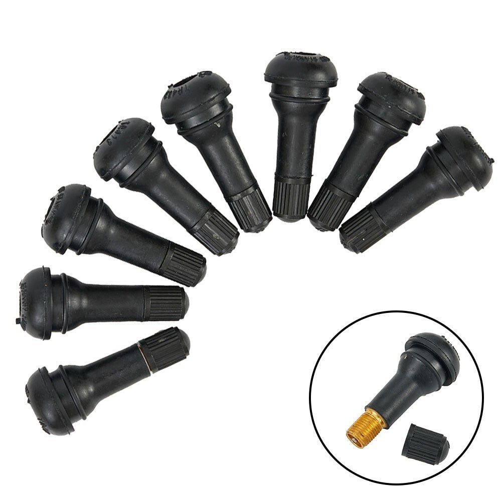 Valve Stems Tool SET Exterior Accessory 10Pcs TR413 Snap In Type Tubeless Tyre