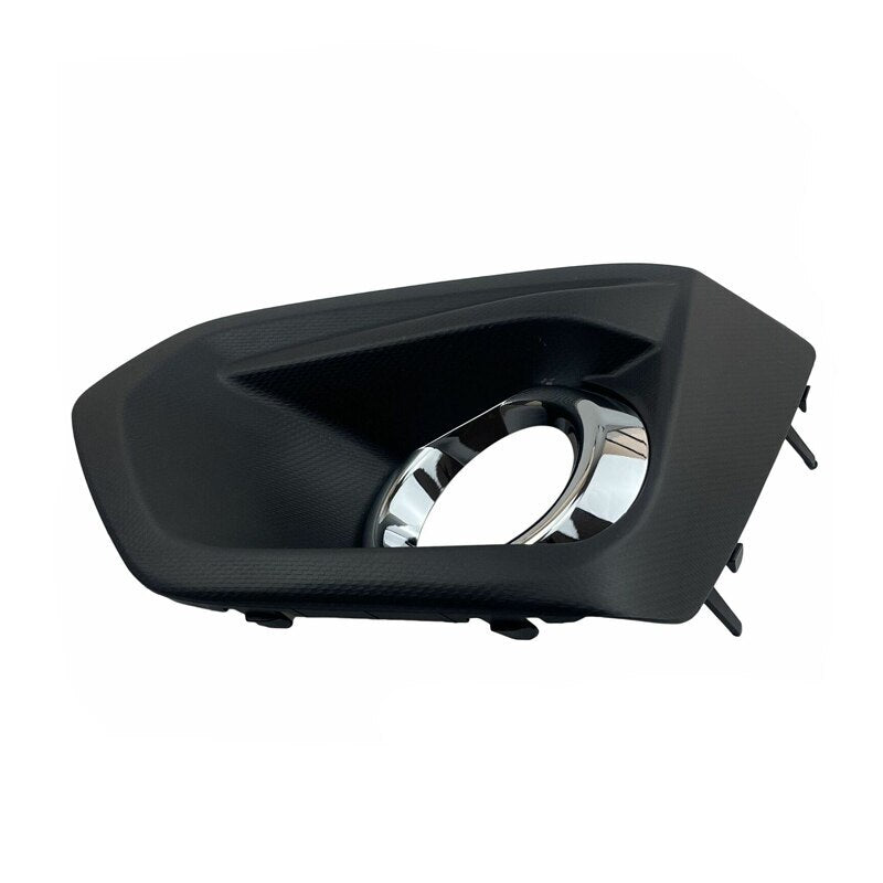 4-piece front bumper fog light cover with chrome trim for Subaru Impreza 2012-2014