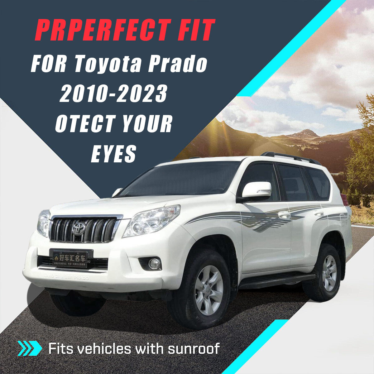 74320-42501B3 Gray Sunshade Sun Visor Right Driver Side for Toyota RAV4 06-13 AU