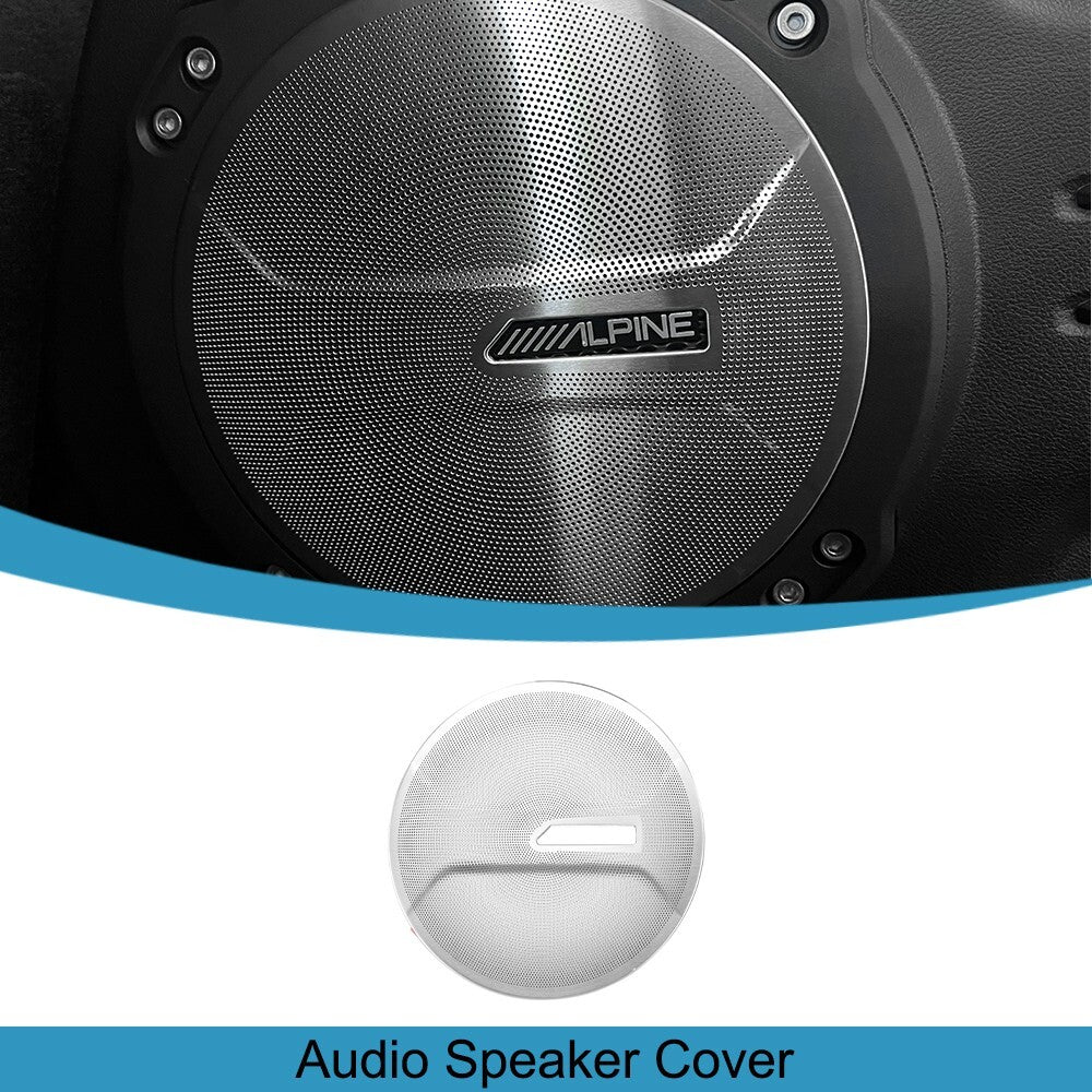 Rear Trunk Right Side Audio Speaker Cover Trim for Jeep for Wrangler JL 2024 Up