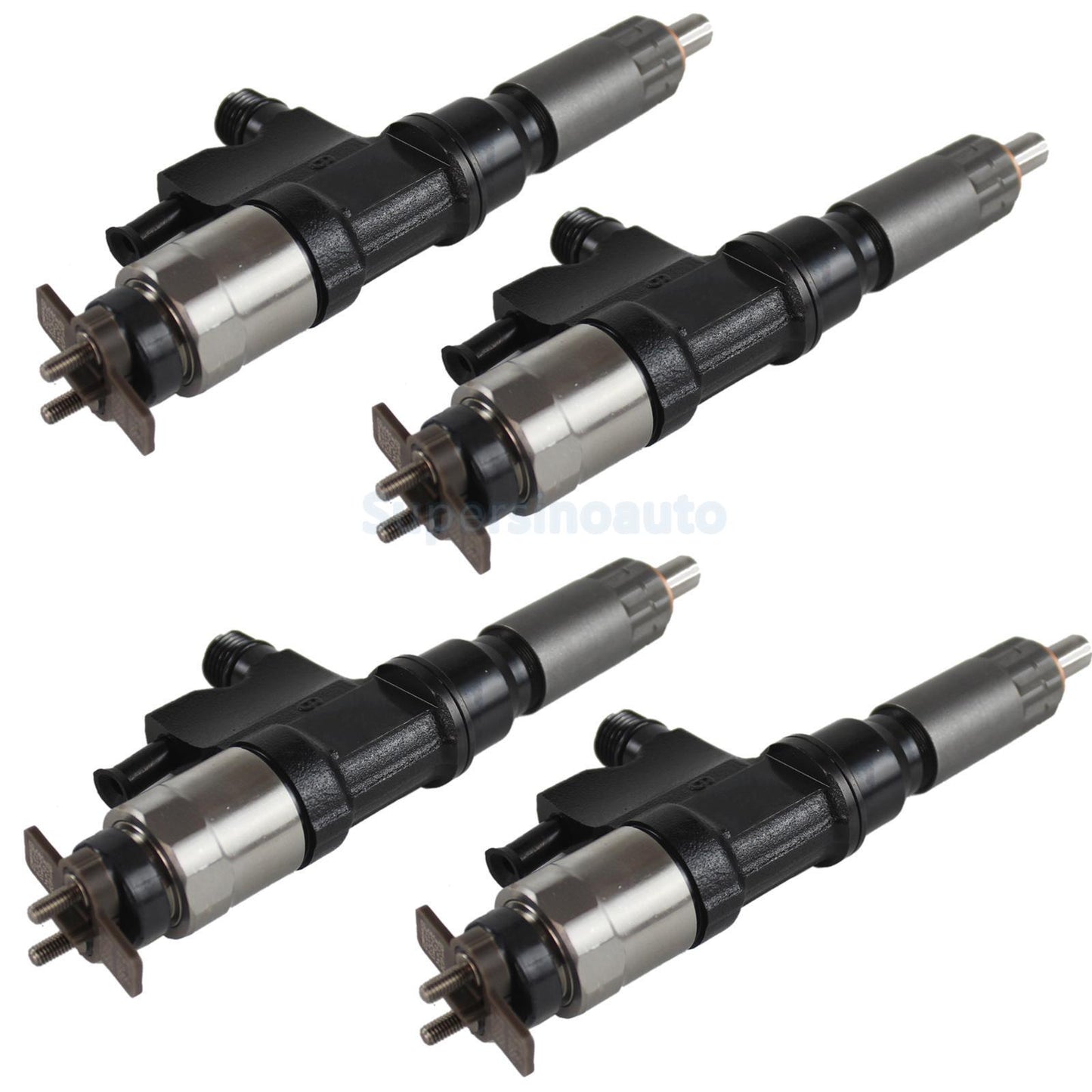 4x Fuel Injector For 01- 07 for Isuzu NPR NPR-HD 4HK1 Engine 095000-8901 095000-5471