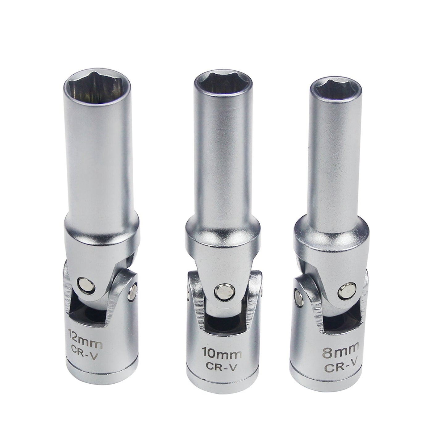 3/8 inch Spark Glow Plug and Socket Gasoline/Diesel Disassembly and Installation Tool Kit 8 10 12 mm