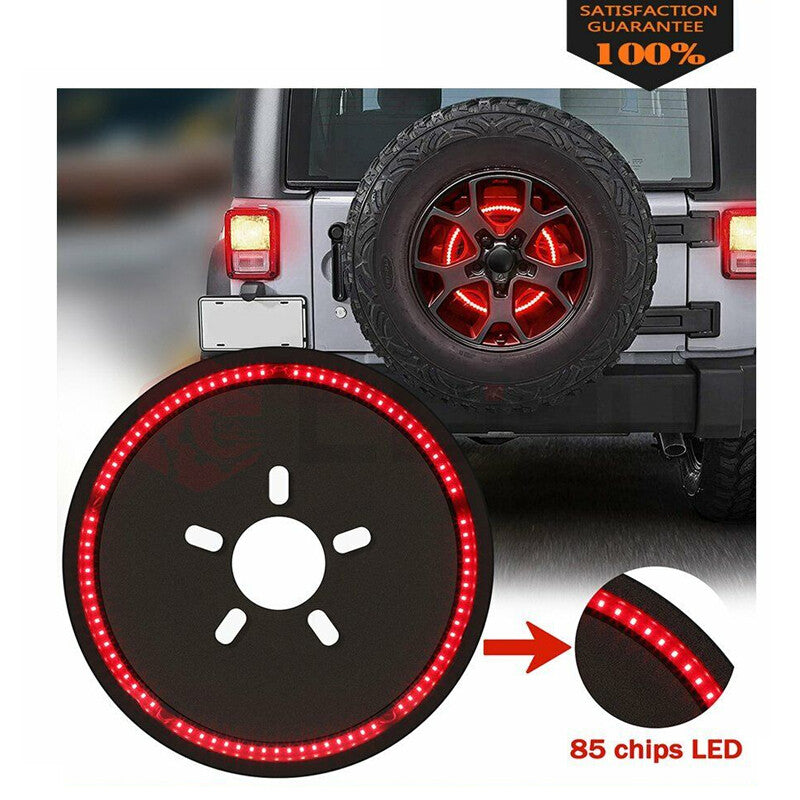 CCIYU Spare Tire Brake Light Tail Light for Jeep for Wrangler 86-2019 LED 3rd Lamp