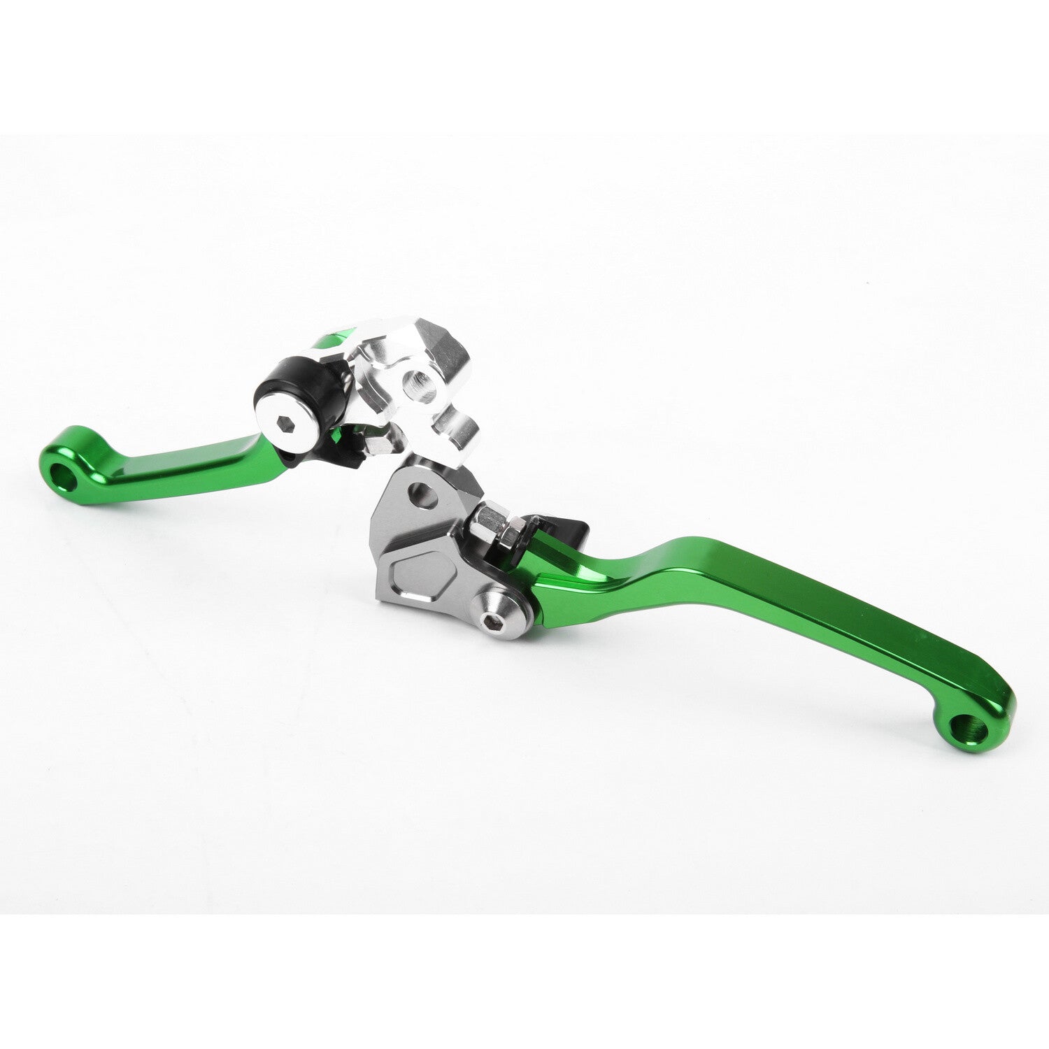 for Kawasaki KX65 KX85 2000-2021 Clutch Brake Levers CNC Pivot Green US 2018 19