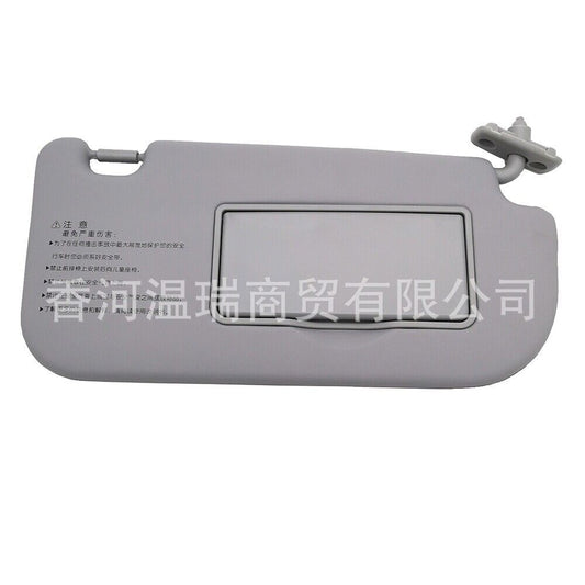 Automatic gray front right driver's side sun visor vanity mirror suitable for 04-10 for Kia Sportage