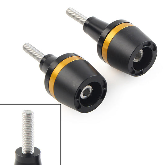 for Yamaha for Suzuki for Honda for Kawasaki Universal Frame Sliders Crash Protector Gold2x