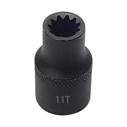 11T Dr. 3/8 inch 11-thread European truck brake caliper socket for Volvo and for Mercedes-Benz