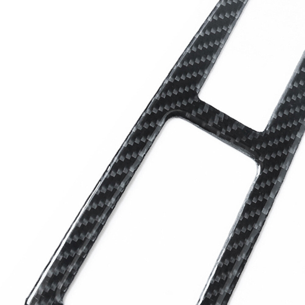 4Pcs Carbon Fiber Window Lift Switch Panel Cover Trim for Chrysler 300 2005-2007