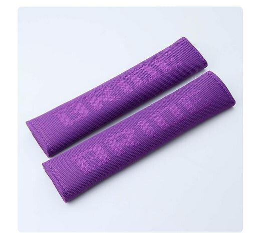 Car seatbelt cover, shoulder strap pad, purple, suitable for brides, 2 pieces