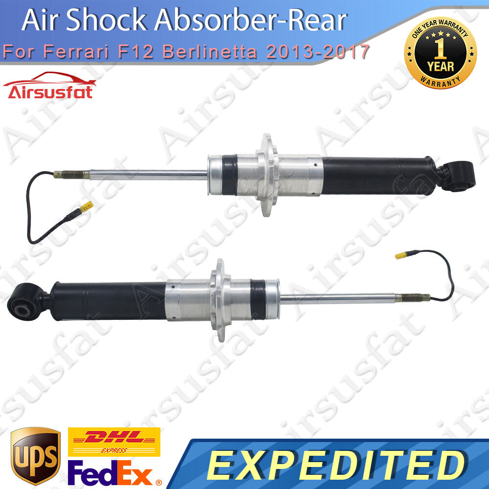 Pair for Ferrari F12 Berlinetta 2013-2017 Rear LR Shock Absorber Core with ADS