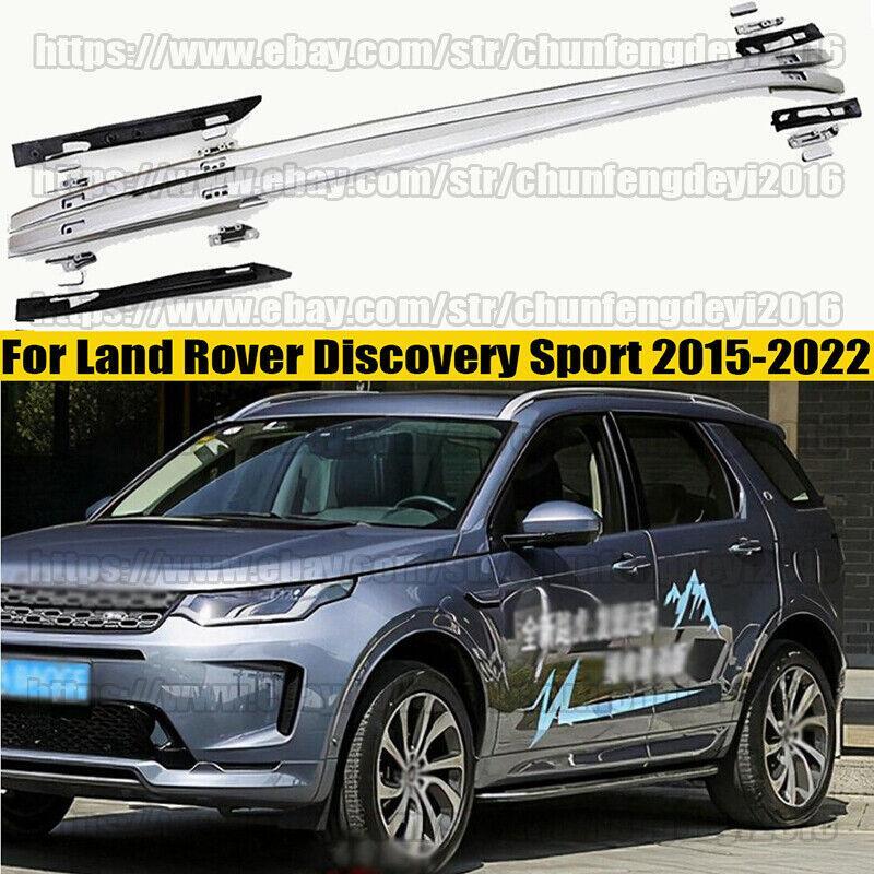silver Roof Rack Rail for Land Rover Discovery Sport 2015-2022 Luggage Carrier
