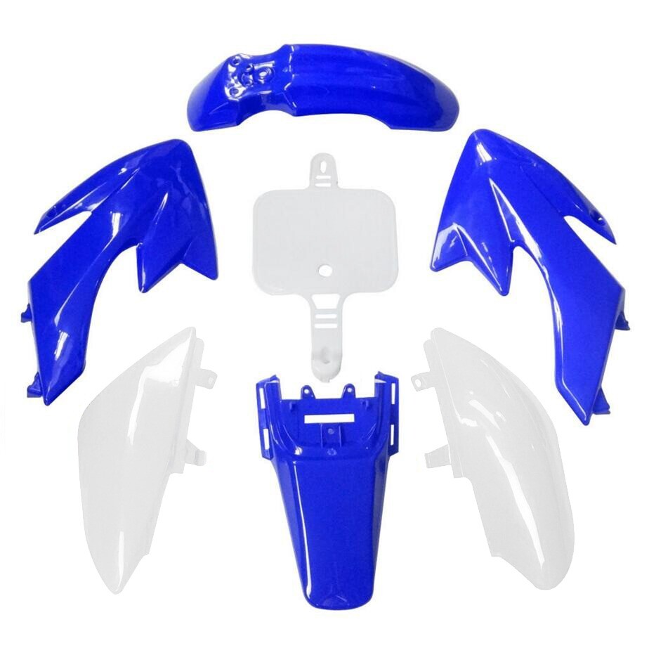 Blue Plastics Sticker Kit  for Seat for Honda CRF50 Pitpro Dirt Bike 110cc 125cc