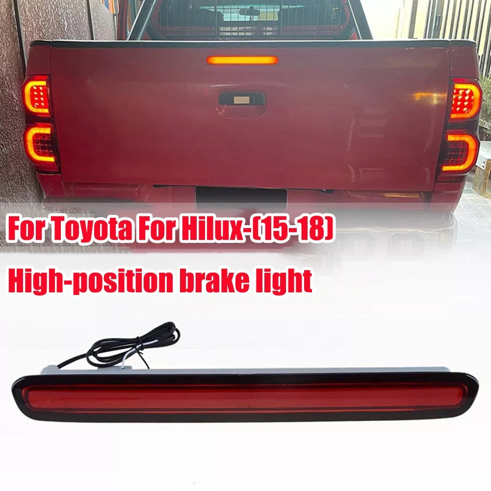 Red High Third 3rd Brake Light Lamp Tail for Toyota for Hilux Revo 2015-2018