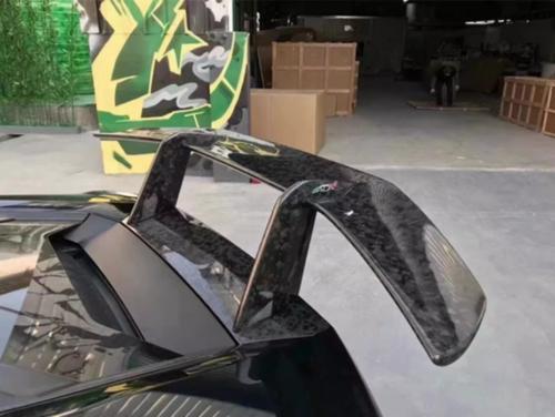 Forged carbon fiber rear deck lip for Lamborghini for Huracan Lp610 Lp580
