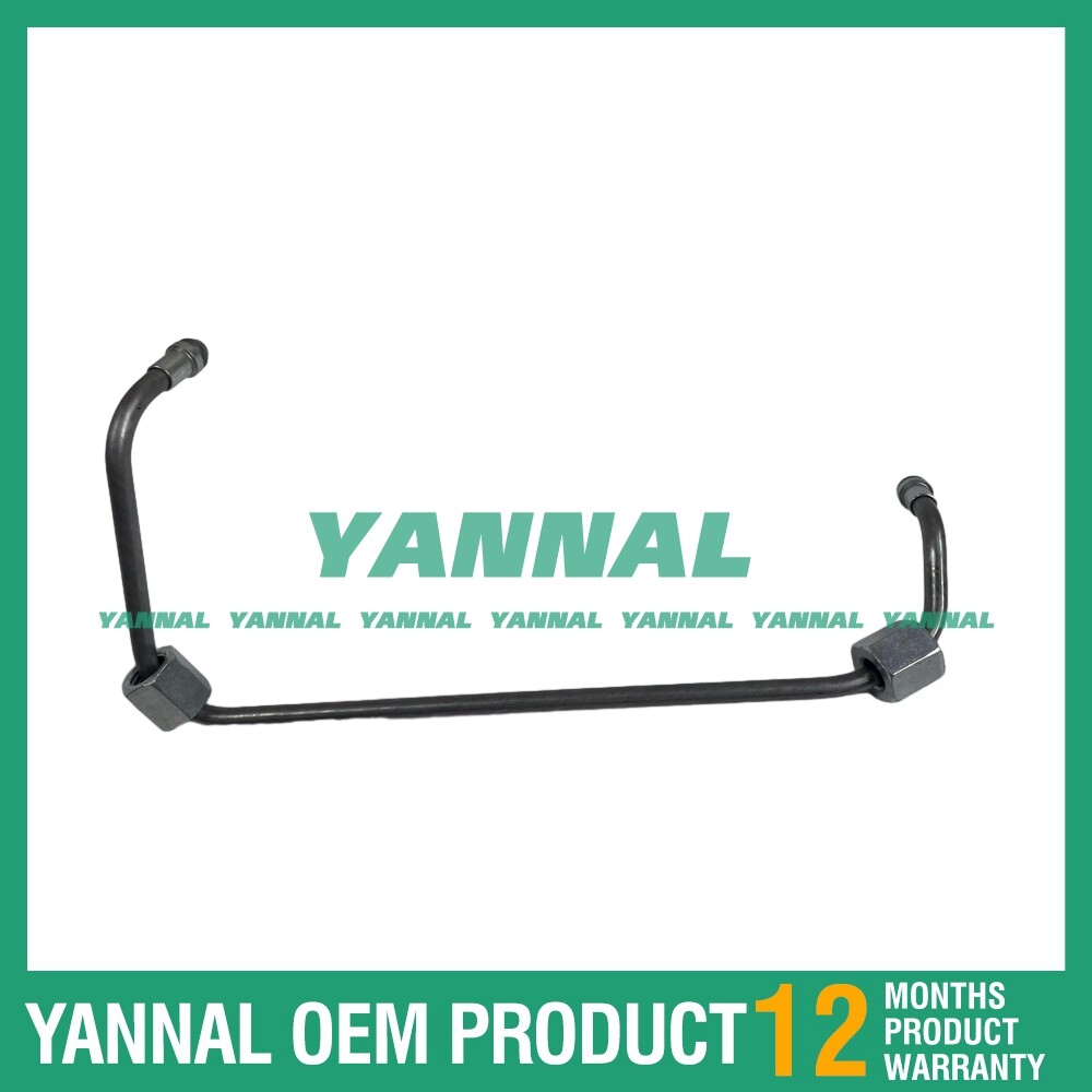 new 19077 - 53733 fuel injection pipe for Kubota V2403, D1703, and V2203 engines.