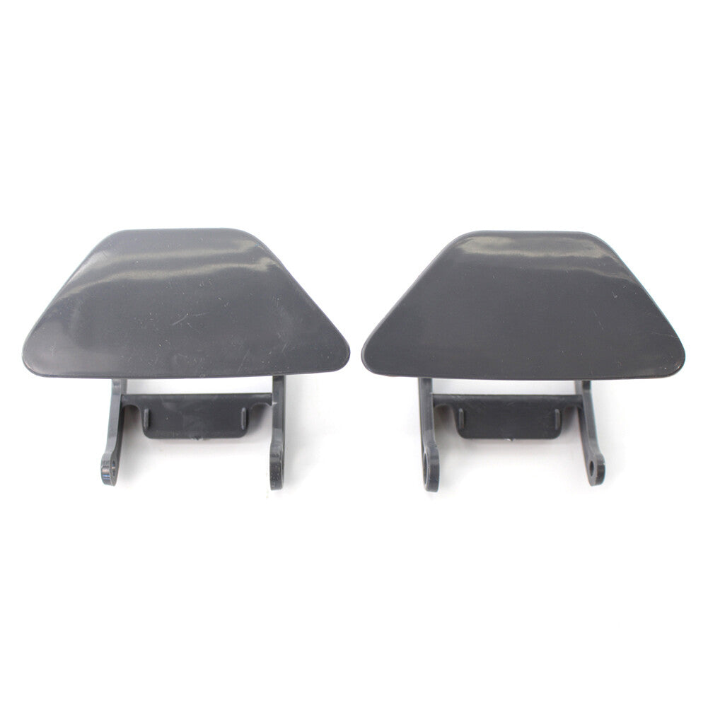 2Pcs Bumper Headlight Headlamp Washer Cap Cover for BMW 535i F10 F18 2014-2016