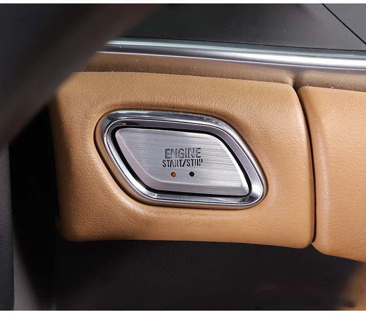 Aluminum Start Button Ignition Switch Cover Trim for Buick Lacrosse 16-19
