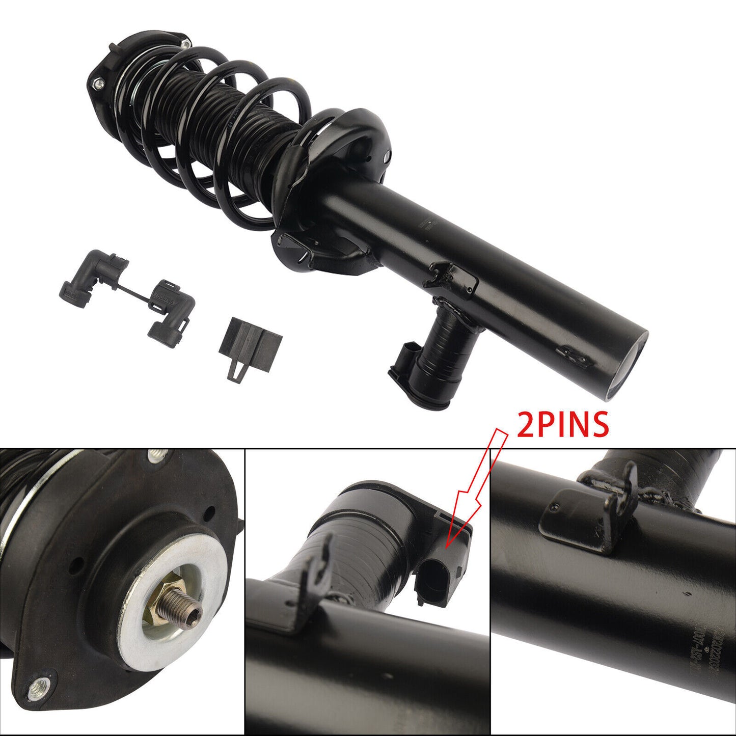 A pair of front L/R shock absorber struts are suitable for Volkswagen for Passat , for Golf , for Tiguan , and Scirocco.