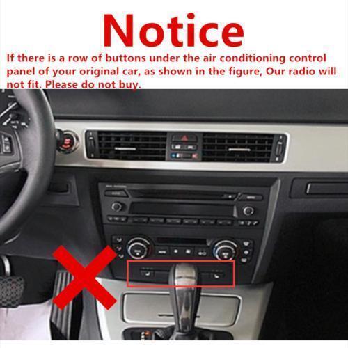 for BMW E90 E91 E92 E93 w/ Canbus 9 Android 9.1 Car Radio Head Unit 2+32GB GPS