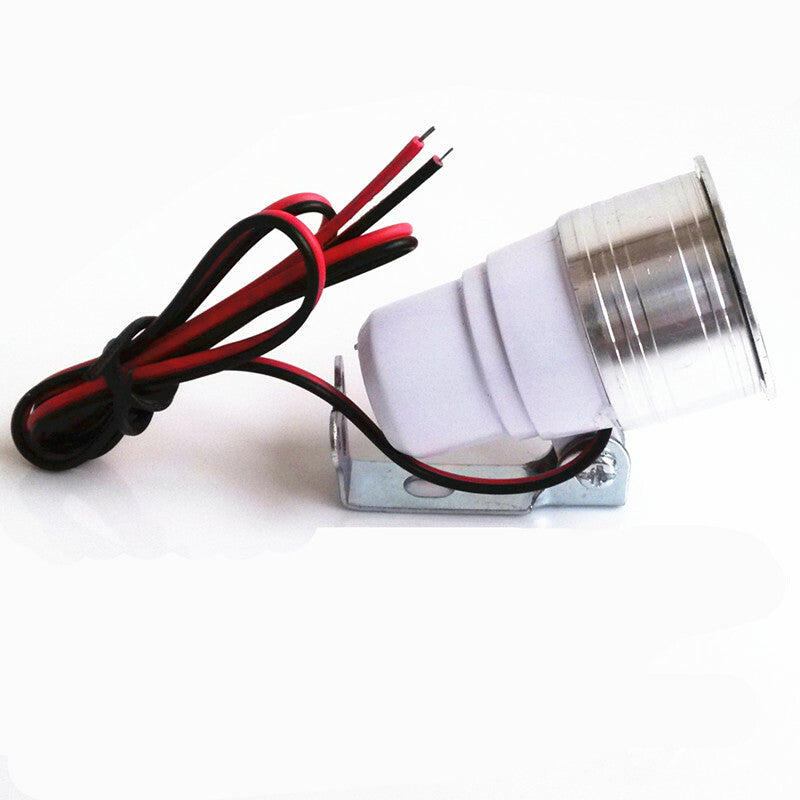 Motorcycle Spotlight Headlights 12V LED Flash Lights Driving White Strobe Lamp