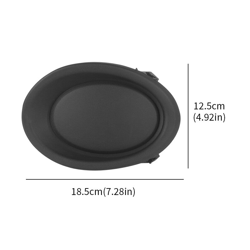 for Nissan Rogue Sport 2017-2019 Front Side Fog Light Lamp Covers Bezels 2pcs