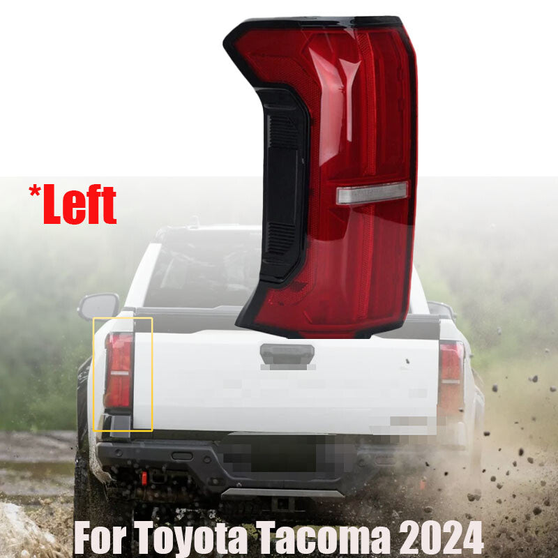 Left LED taillight for 2024 for Toyota Tacoma rear brake stop light driver side