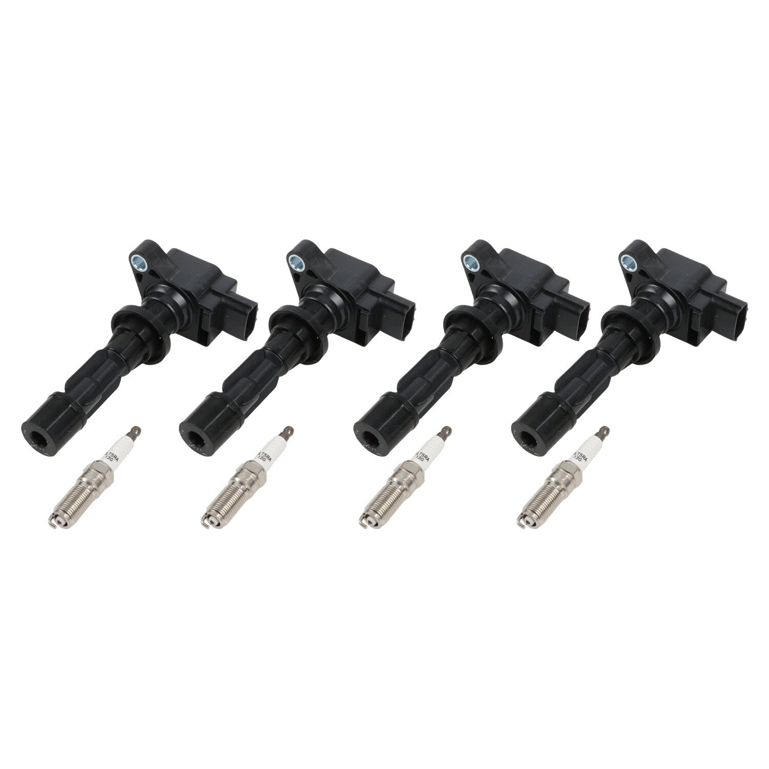 4 Packs Ignition Coil UF540  Spark Plug for Mazda 3 6 CX-7 MX-5 Miata 2006-2015