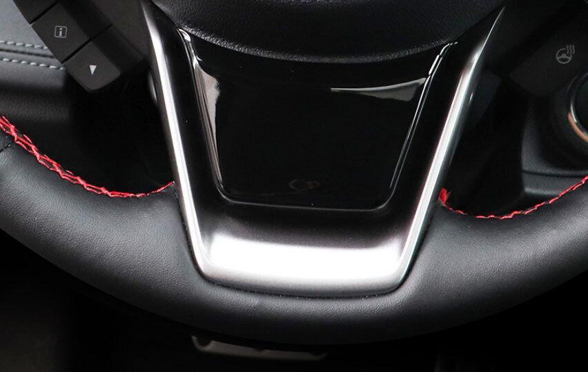 for Subaru Outback 2018-2019 Bright Black Steering Wheel U-Type Cover Trim 1PCS