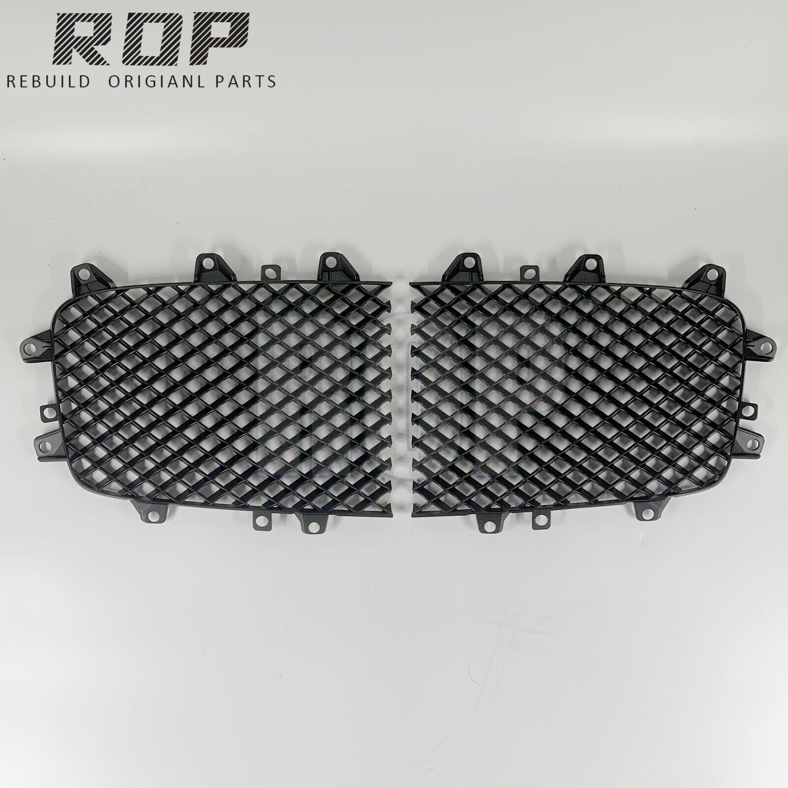 for Bentley Gt Gtc Flying Spur LHRH Radiator Grill Mesh 04-08