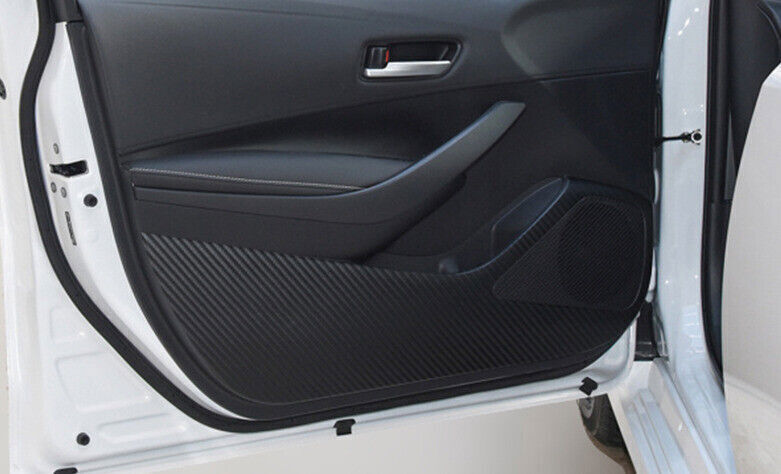 for Toyota for Corolla 20-2024 Carbon Fiber Sticker Inner Door Anti Kick Panel Cover