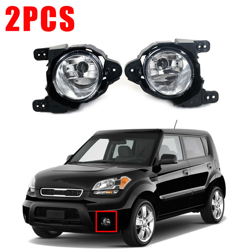 Pair Front Bumper Running Lamp Fog Lamp for KIA Soul 2010 LH RH