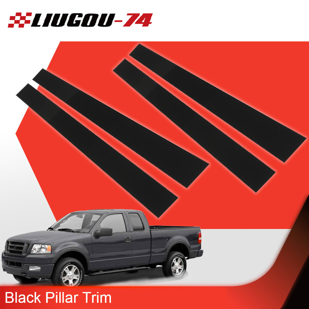 Cab Crew Piano Pillar Trim  for ford  F150 1997 - 2003 4-Piece Pillar Trim