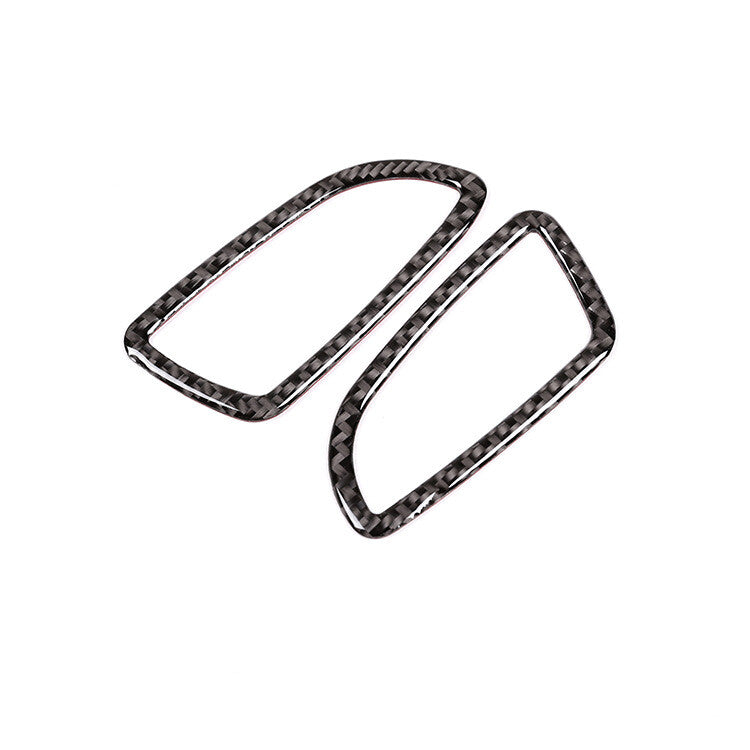 2-Piece Carbon Fiber Air Conditioner Cover Trim for Mercedes-Benz C-Class and GLC-Class (2015-19)