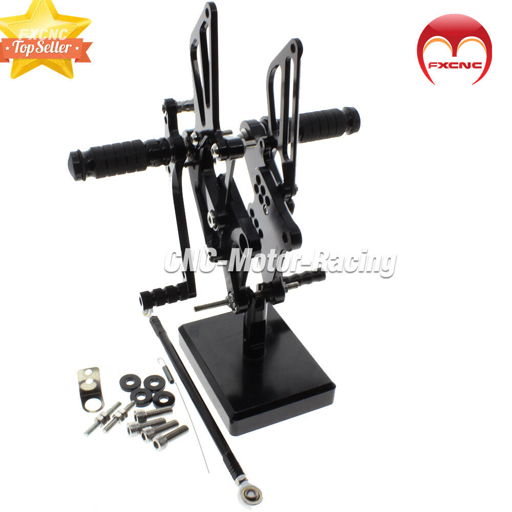 CNC racing rear wheel footrest for VFR400 NC30 RVF400 NC35 motorcycles