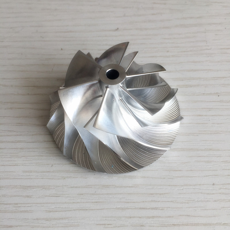 TD04HL 6+6 insert 44.00/61.01 mm turbocharger milling/bulk compressor wheel