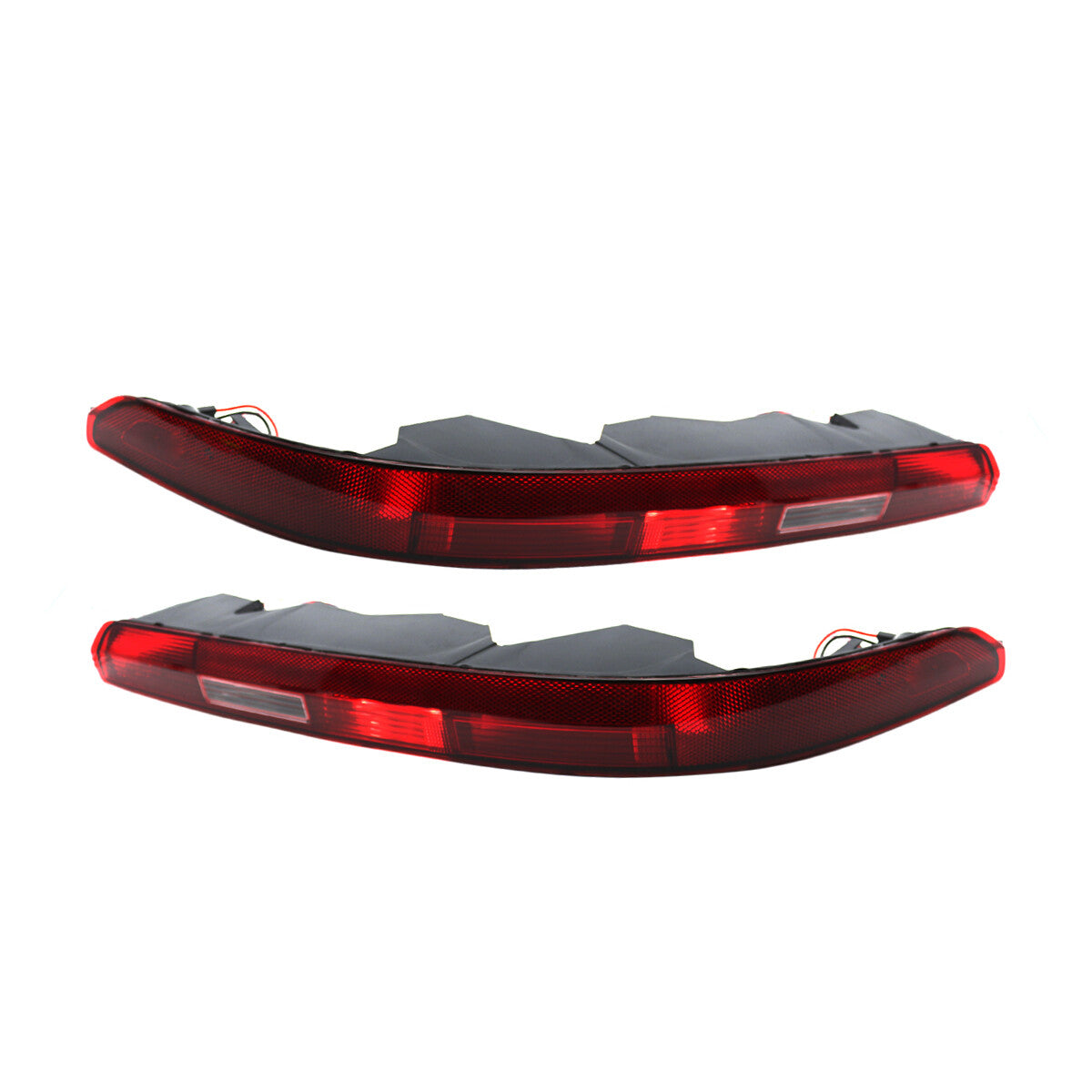 A pair of rear lower bumper LED reflector turn signals for the for Audi Q7 2016 - 2021 EU.