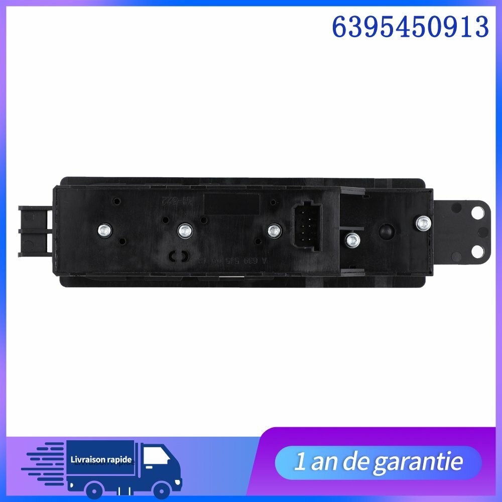PLATINE BOUTON DE LEVE VITRE POUR for Mercedes-Benz VITO W639 NEW 6395450913 NEUF