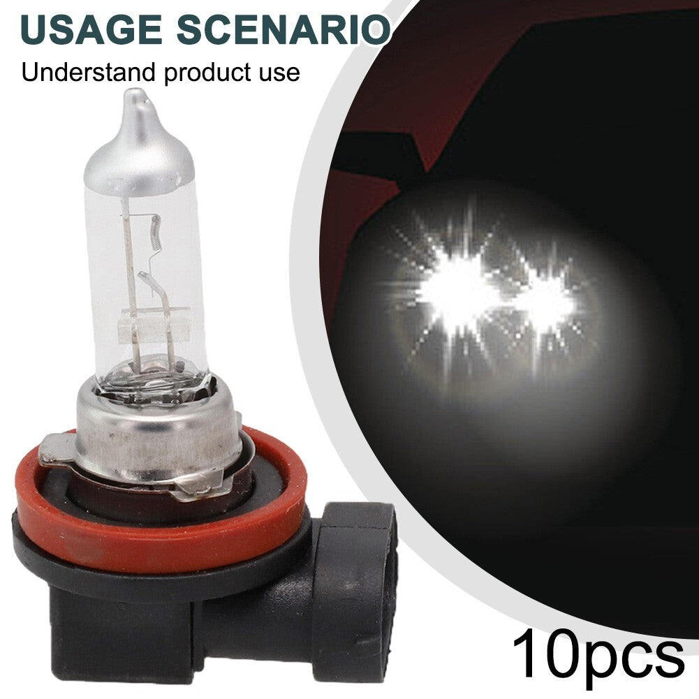 10pcs H11 12V 55W/Super Bright Ultra White Fog Halogen Bulb Car Head Light Lamp