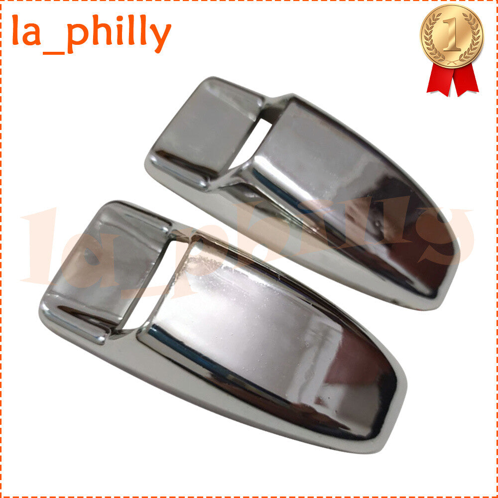 2Pcs Front Side Screen Windscreen Wiper Washer Jet Covers Spray Nozzle Bonnet