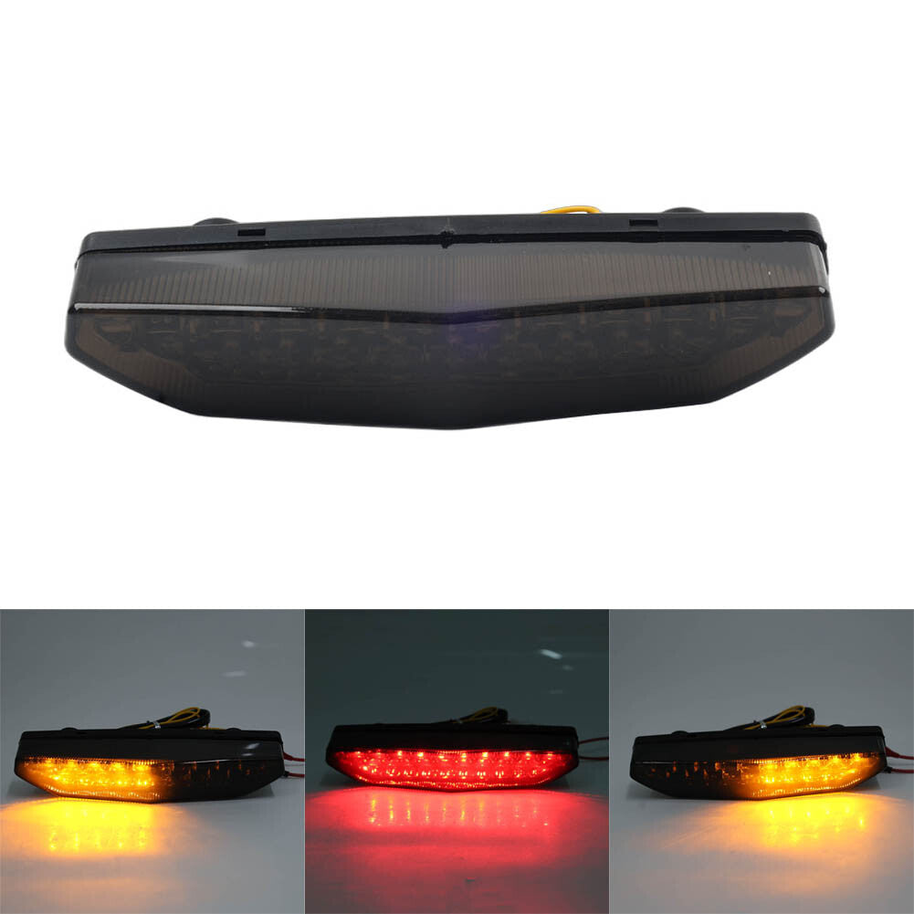 Motorcycle LED Brake Tail Light Turn Signal Lamp FITS for Kawasaki ZX-6R 07-08