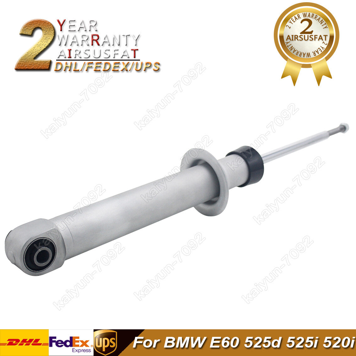 1x Rear Left/Right Air Suspension Shock Absorber Core W/o EDC for BMW E60 525i