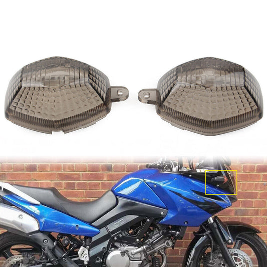 for SUZUKI GSX DL 650 1250 600 1200 SFV SV1000 Turn Signal Light Brown Lens