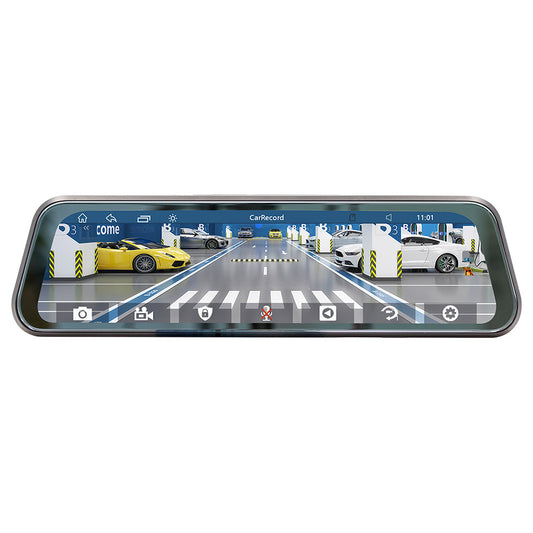 Car Rearview Mirror Driving Recorder Bluetooth For Wireless CarPlay Android Auto