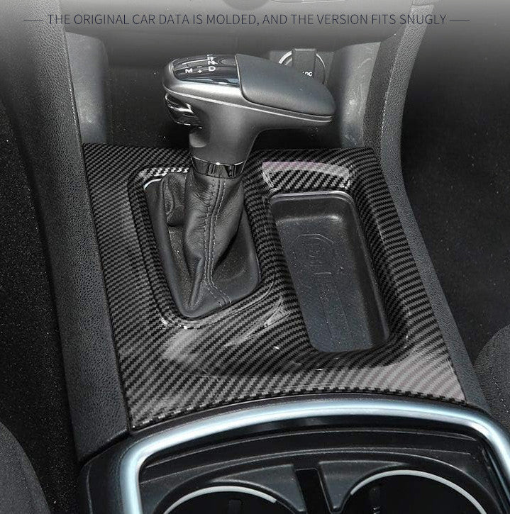 for Dodge Charger 2016-2021 Carbon Fiber Central Control Gear Shift Panel Trim
