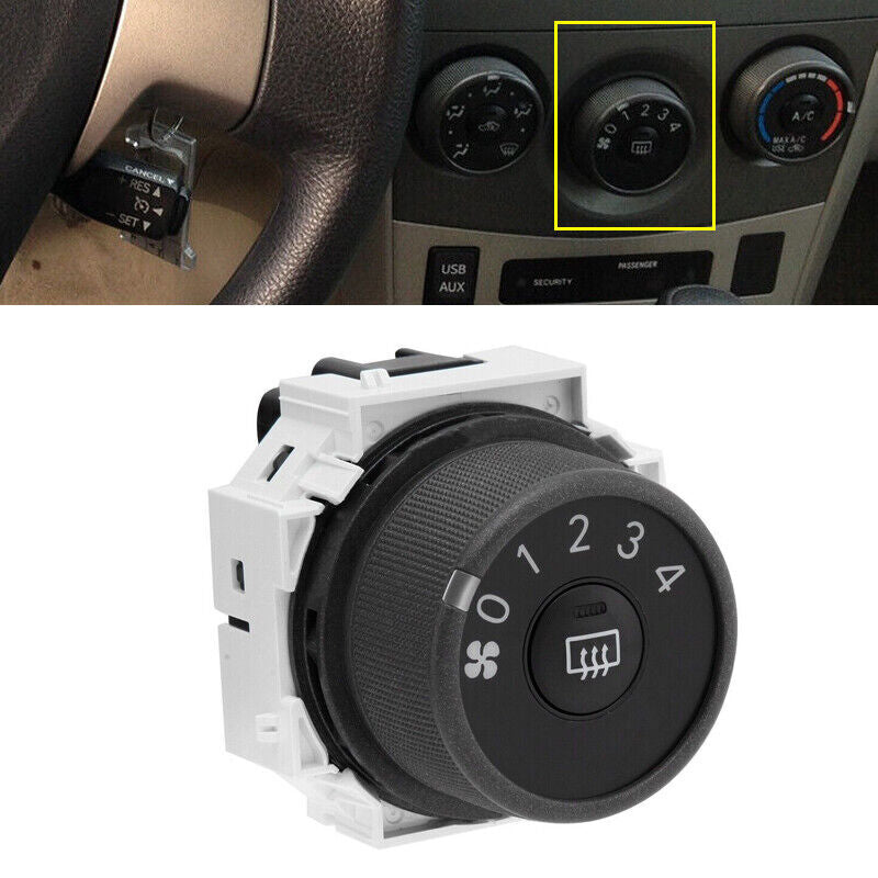 for Toyota for Corolla 2009 2010-13 Matrix 2009-2010 Blower A/C Fan Control Switch
