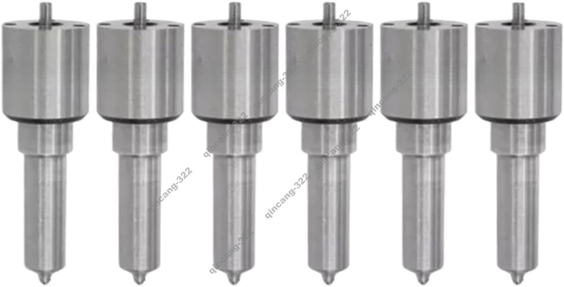6 Pcs Injector Nozzle 0433171444 for CASE Tractor 8940 8910 Combines 2366