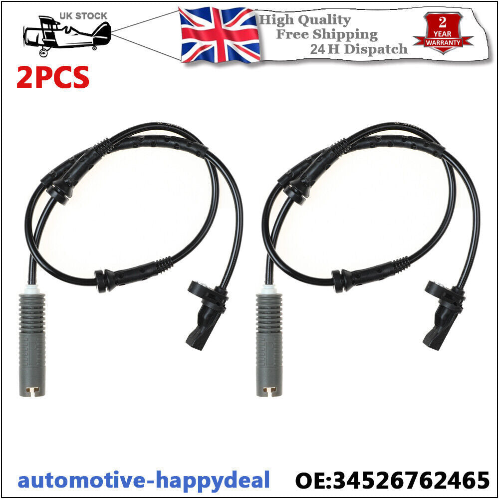 2X Front ABS SPEED SENSOR for BMW 1  3 SERIES 2004-14 116I 120I 125I 316D 320D